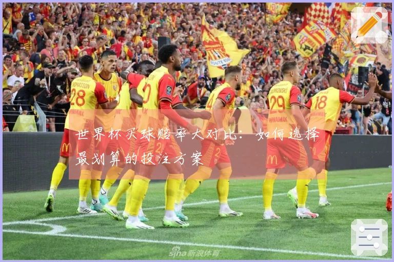 世界杯买球赔率大对比：如何选择最划算的投注方案